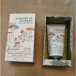 Margot Elena library of flowers hand lotion